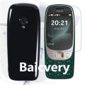 Fashion Soft silicone TPU Back Cover For Nokia 6310 2021 2,8 TA-1400 Phone Funda Case with Screen Protector Film. 