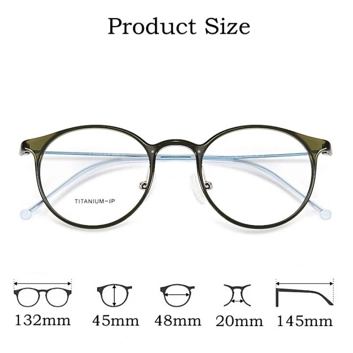 YIMARUILI%20New%20Ultra-light%20TR90%20Transparent%20Retro%20Round%20Pure%20Titanium%20Decorative%20Optical%20Prescription%20Glasses%20Frame%20Men%20And%20Women%20-%20Image%205