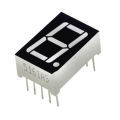 1 digit 7 segment display Common cathode. 