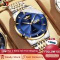 DGSenpi Watch Automatic Non-Mechanical Watch Diamond Waterproof Double Calendar Business Men.