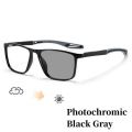 Men Ultralight Photochromic Glasses TR90 Frame Myopia Eyeglasses Women Male Vintage Color Changing Sunglasses Eyewear 0 To -4.0. 