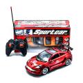Remote control sports car toy for kids. 