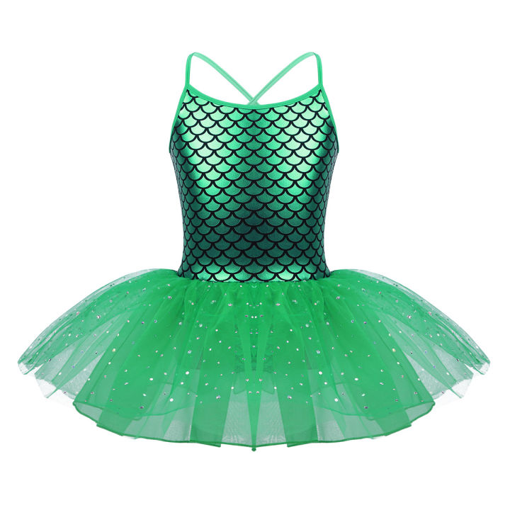 FEESHOW%20Glitter%20Mermaid%20Gymnastics%20Dress%20for%20Toddler%20Girl%20Dresses%20Ballet%20Dance%20Costumes%20Gym%20Leotard%20Kids%20Teen%20Ballerina%20Dress%20MuXiaRe%20-%20Image%207