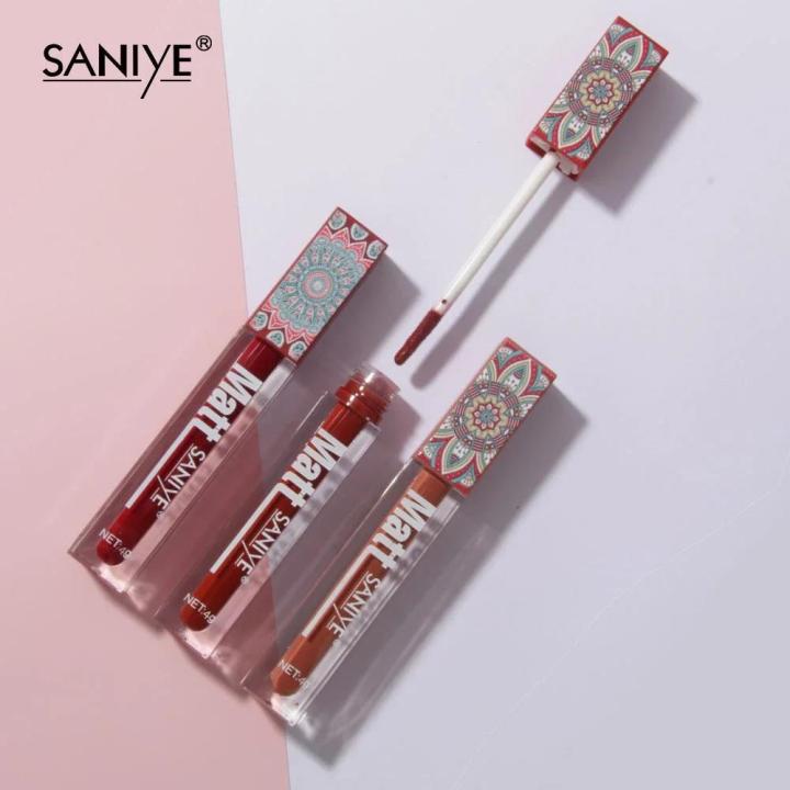 SANIYE%20Brand%20Makeup%20Nude%20Lip%20Gloss%20Waterproof%20Liquid%20Matte%20Lipstick%20Long%20Lasting%204g%20Quick%20Dry%20Red%20Lip%20Gloss%20Cosmetics%20Superman%20Ruoias%20-%20Image%206