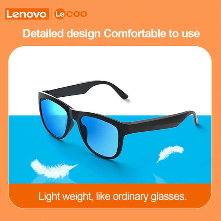 Lenovo%20Lecoo%20C8%20Lite%20Smart%20Glasses%20Headset%20Wireless%20Bluetooth%205.0%20Sunglasses%20Outdoor%20Sport%20Earbuds%20HiFi%20Stereo%20Music%20Earphones%20-%20Image%205