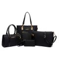 6PCS/SET Women Handbags Shoulder Crossbody Bag Purse Wallet Women Envelope Messenger Bags Female Composite Bag Fashion.