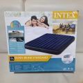 Enjoy Comfortable Sleep With Super Soft Intex Dura Beam Standard Intex 25Cm - Quality Air Mattress For A Good Night'S Rest.