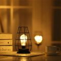 【Cathery Baby Store】LumiParty Retro Iron Minimalist Hollow Copper Table Lamp LED Night Light Bedroom Desk Lighting Home.