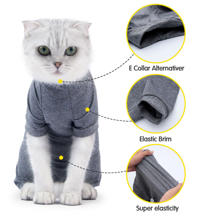 GC%20Pet%20Cat%20Shedding%20Suit%20Full%20Coverage%20Pet%20Recovery%20Bodysuit%20After%20Surgery%20Alternative%20Anxiety%20Calming%20Shirt%20-%20Image%204