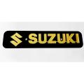 SUZU.KI logo for Motorcycle bike number plate.