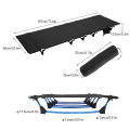 Outdoor Portable Folding Bed Single Person Camping Cot 330LB Bearing Weight Compact for Outdoor Picnic Camping Hiking. 
