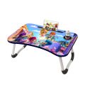 Car Digital Printed Portable Foldable Home Laptop/Notebook Stand Desk/Table for Study. 