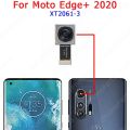 Front Back View Rear Camera Module For Motorola Moto Edge 20 Lite Pro Plus X30 Selfie Camera Replacement Flex Cable.