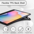 Cover for Samsung Galaxy Tab A7 10.4" case, Soft Flexible Flip Case Cover with S Pen Holder for Samsung Galaxy Tab A7 10.4 inch with Auto Sleep Wake [Recoil Series]. 