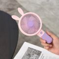 New Mini Fan USB Rechargeable Portable Handheld Pocket Fan for Travel- 3rd Gear High Speed. 