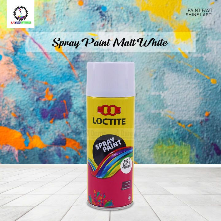 Spray paint  Matt white