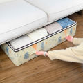 Household under-bed storage box foldable non-woven clothes quilt toy blanket storage storage box storage bag bag. 
