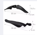 Bicycle Mudguard Set Splash Protection For Front & Rear Mudguard Mtb Mountain Cycle Plastic Mudguard Set -Black To Suit 24"-26"27"-28" Mtb Mountain Cycle Accessories 3 Pcs. - সাইকেল.