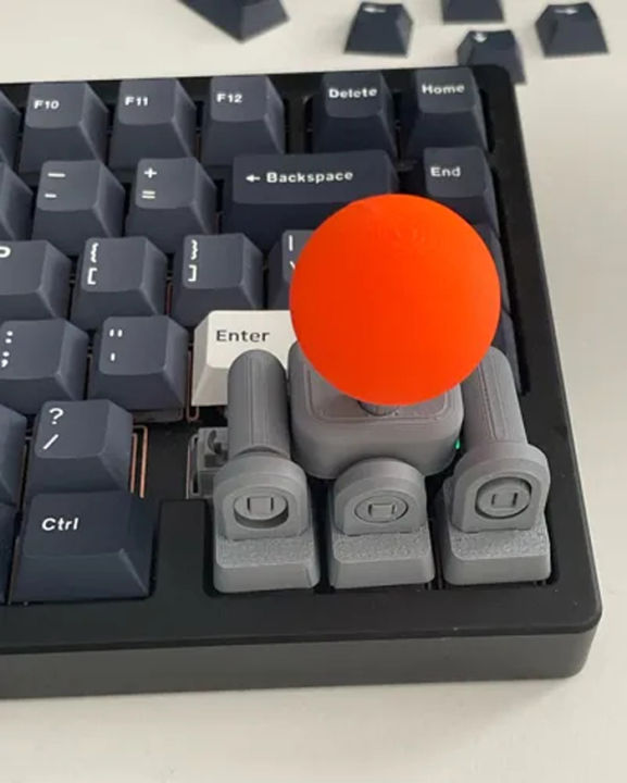 3D%20Printed%20KeyboaStick%20Mini%20Arcade%20Joystick%20Keycap%20Attachment%20for%20Mechanical%20Keyboards%20-%20Cherry%20MX%20Compatible%204-Way%20Controller%20for%20WASD%20and%20Arrow%20Keys%20(Full%20&%2065%25%20Layouts)%20-%20Image%202