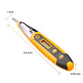 Voltage Tester Digital AC DC 12-220V Non-Contact Voltage Detector Tester Pen With Night Sight Induction Test Multi Sensor LCD Display.