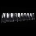100/500pcs Tips Transparent Half Cover Nails Half French False Nail Art Tips Acrylic UV Gel Manicure Tip DIY Tool. 