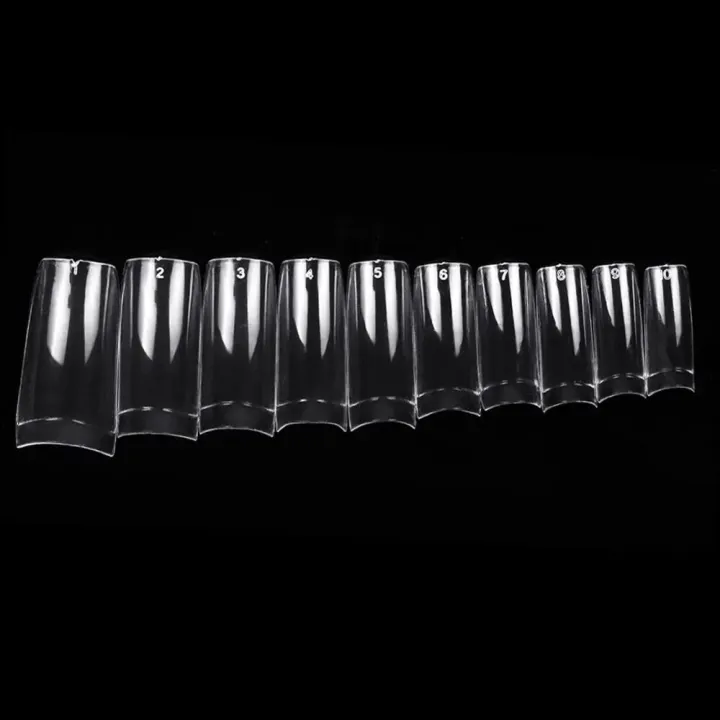 100/500pcs%20Tips%20Transparent%20Half%20Cover%20Nails%20Half%20French%20False%20Nail%20Art%20Tips%20Acrylic%20UV%20Gel%20Manicure%20Tip%20DIY%20Tool%20-%20Image%203