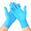 10pcs Nitrile Gloves Kitchen Disposable Latex Gloves Laboratory Protective Household Cleaning Gloves Black. 