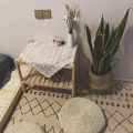 Table Cloth Retro Lace Embroidery Rectangular Hollow Design Decorative Tablecloth Cover for Dining Room. 