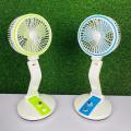 Rechargeable Multifunction Folding Fan With LED Light - LR Fan( 2 PCS ). 