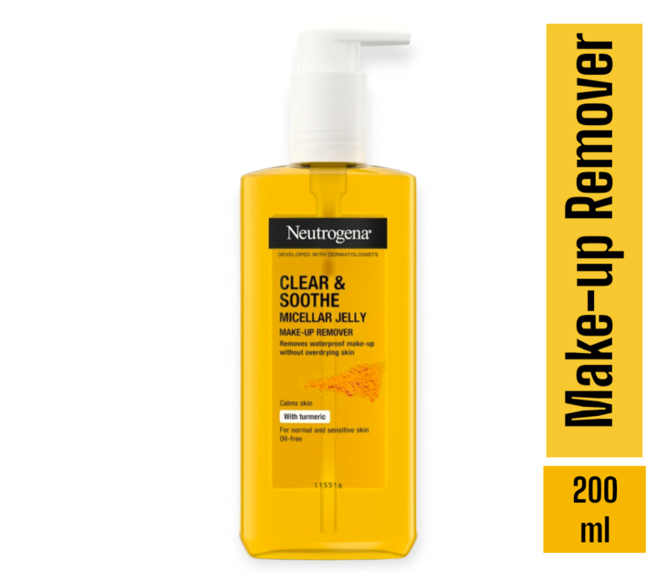 NEUTROGENA Clear & Soothe Micellar Jelly Makeup Remover 200ml
