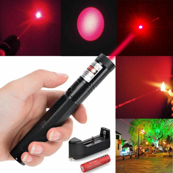 Multicolor Rechargeable Laser Pointer(Laser light) Adjustable Focus