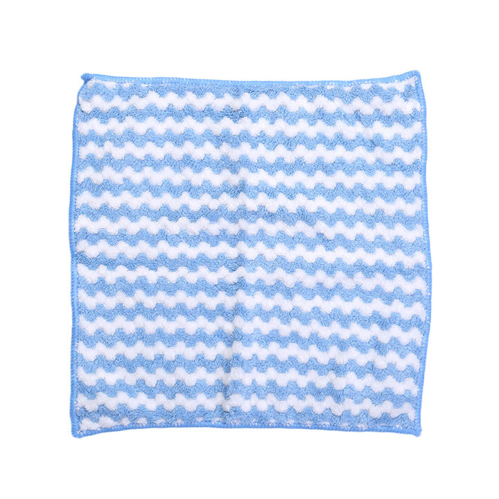 %EF%BC%88New%EF%BC%89MXGOOD%20Non-tick%20Dih%20Towel%20Thickened%20Wiping%20Rag%20Cleaning%20Cloth%20Tableware%20Kitchen%20Tool%20triped%20Flower%20Microfiber%20uper%20Aborbent%20Houehold%20Wah%20Cloth/Multicolor%20-%20Image%202