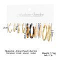 New 10Pcs Crystal Pearl Set Earrings Snake Butterfly Female. 