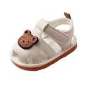Summer New Whistle Boys' Sandals 0-1-2 Year Old Cow Muscle Sole Children's Calling Female Baby Shoes 2792. 