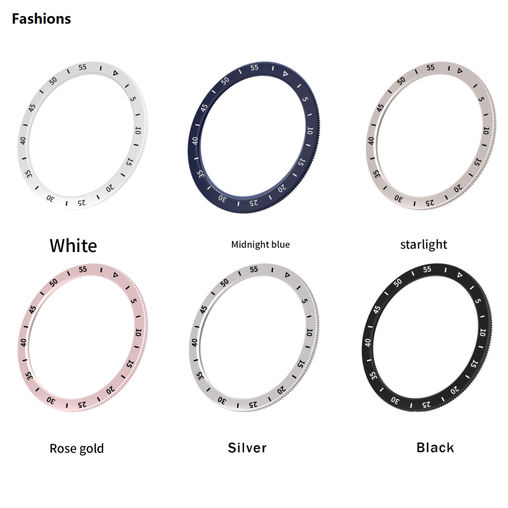 Fashions%20For%20Samsung%20Watch7%2047mm%20Super%20Oiled%20Scale%20Rotary%20Ring%20New%20Product%20Samsung%20Galaxy%20Watch%207%20Ultra%20Time%20Scale%20Diamond%20Bezel%20-%20Image%202