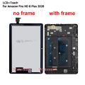 NEW Tablet Parts For Amazon Fire HD 8 Plus 8+ 2020 10th Gen HD8 2020 K72LL4 KFONWI Touch Screen Digitizer Assembly Frame. 