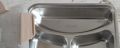 Baby tiffin box lunch box 3 chamber food grade plastic body stainless steel 304 grade hi quality lunch box multiple colour.