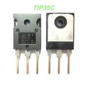 TIP35C Transistor TIP35 Transistor TIP35 IC TIP35C MOSFET Transistor NPN 100V 25A 125W TO-247 3Pin Leads .