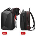 Men's 15 Inch Laptop Backpack Expandable Hard Shell Bag TSA Anti-theft Waterproof Backpacks USB Charging Business Travel Bag. 