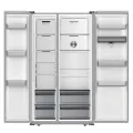 Hisense 580 L Side by Side Refrigerator- RS3G558NMB/BD3 with Free Delivery.