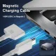 2M USB Type C to Magsafe 3 Magnetic Charger Cord Laptop Charging Cable Converter PD 140W for MacBook Air/Pro A2442 A2485 A2681. 