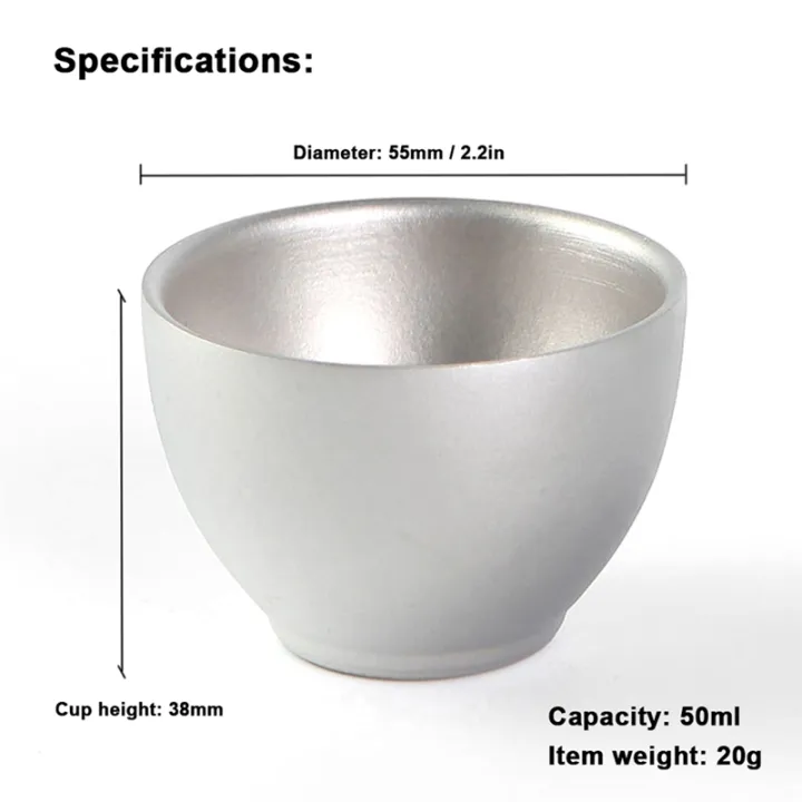 Camping%20Titanium%20Tea%20Cup,%20Double-Wall,%204PCS,%20Hiking%20Accessory%20-%20Image%202