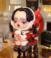 Skullpanda Addams Family Confirm Blind Box Pop Mart Figure Toys Gothic Fashion Figurines Retro Collections Designer Model Gift.