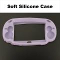 For Psvita PS Vita PSV 1000 Transparent Clear Hard Case Protective Cover Shell Crystal Full Body Protector soft silicone case.