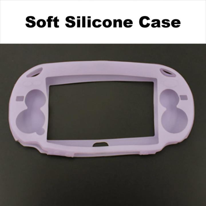 For Psvita PS Vita PSV 1000 Transparent Clear Hard Case Protective Cover Shell Crystal Full Body Protector soft silicone case