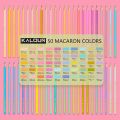 KALOUR Macaron Pastel Colored Pencils Set of 50 Colors.