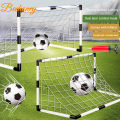 Portable Soccer Goal Net Set Children Sports Practice Soccer Goals With Soccer Ball Training Toys For Kids Gifts.