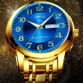 Wholesale watch new Swiss waterproof luminous men's fully automatic quartz watch student korean version digital large dial. 