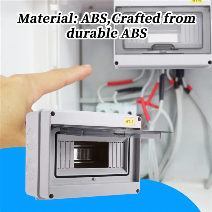 IP65%20Mcb%20Breaker%20Box%20Distribution%20Protection%20Box%20ABS%20Power%20Electronic%20Din%20Rail%20Enclosure%20for%20Circuit%20Breaker%20HT-8%20Way%20-%20Image%203