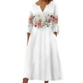 Casual Long Dress Long Dress Exquisite Button for Parties. 